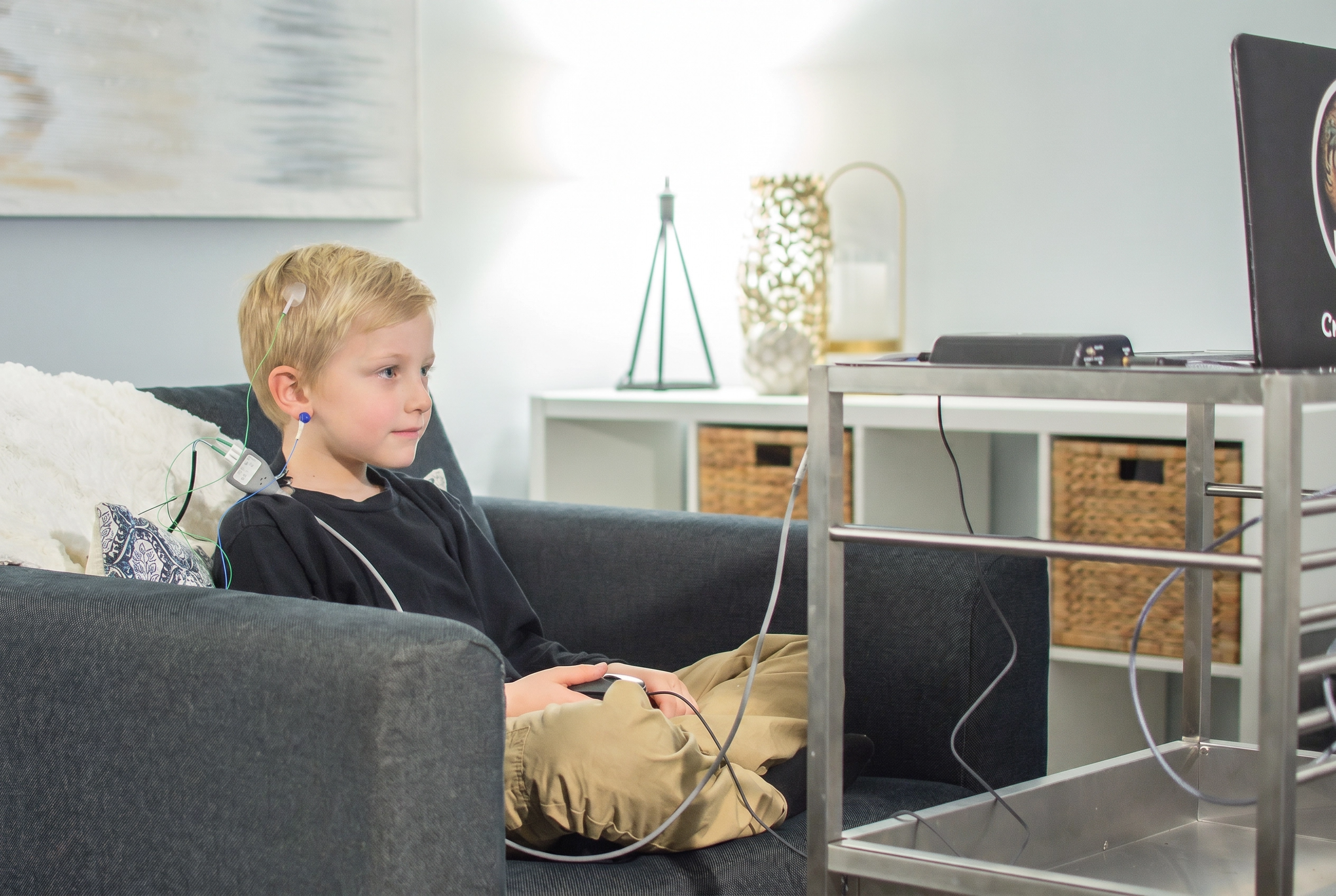 Neurofeedback session at Integrative Wellness Clinic of Nevada